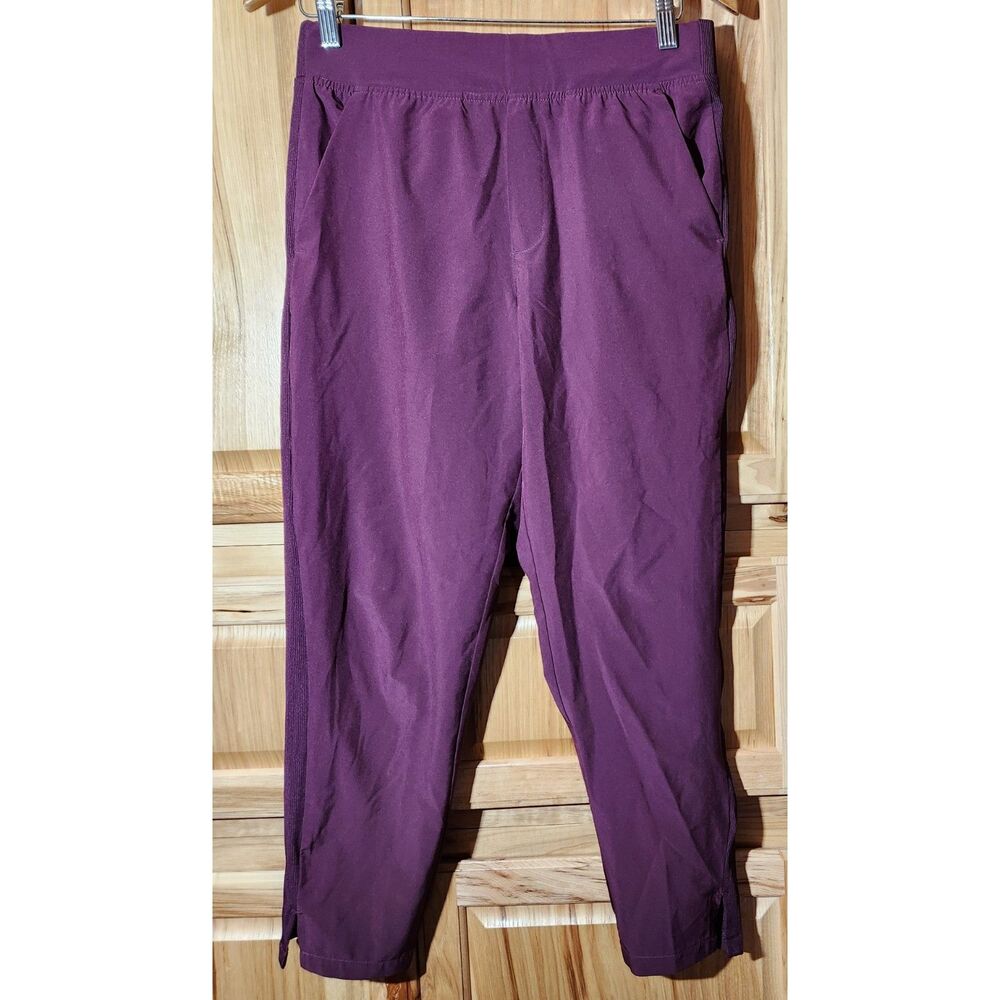 Serra Capri Pants – Women’s Small, Maroon, Stretch Fit